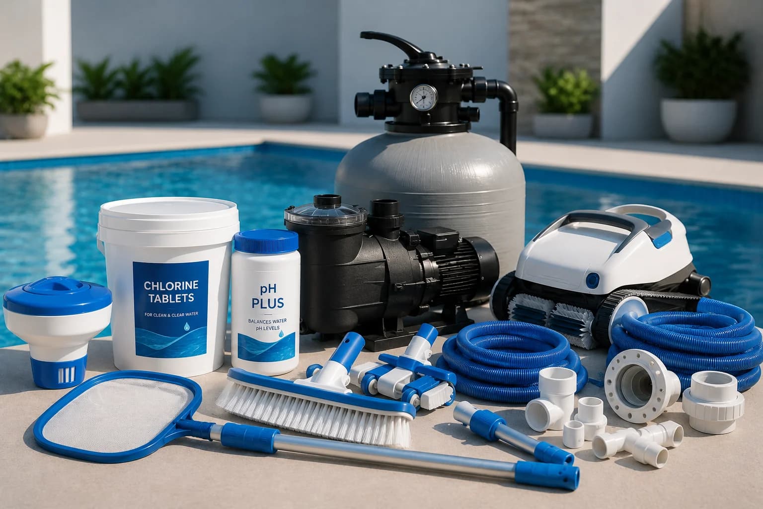 Swimming Pool Products Karachi Pakistan